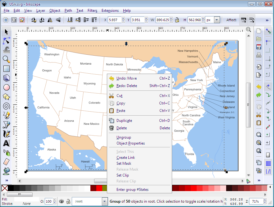 how to use inkscape for maps